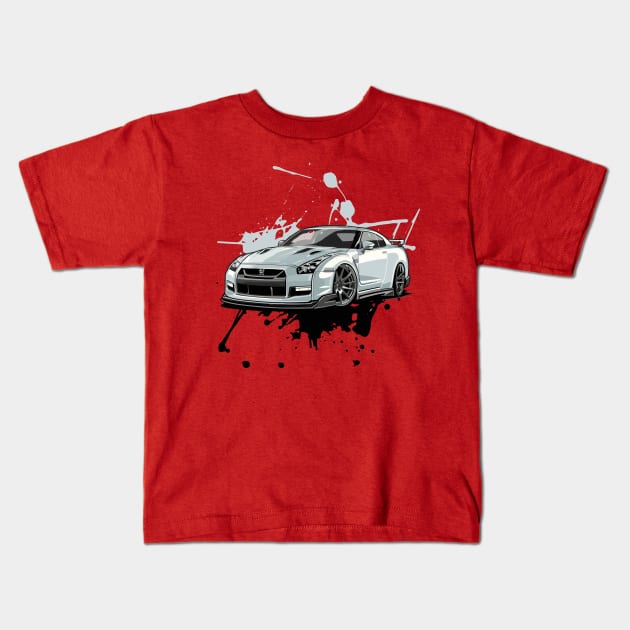 Customized Classic Cars Kids T-Shirt by irfankokabi